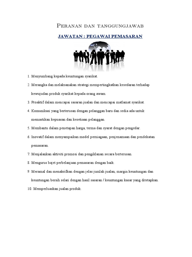 DESKRIPSI TUGAS Pemasaran  PDF
