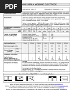 Wb8018-C1 M.M.A. Welding Electrode: Welding@wballoys - Co.uk