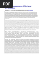 Download Konsep Pembangunan Waterfront Development by Iin Afriani Yuda SN212028380 doc pdf