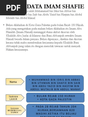 Sumbangan Imam Syafie Pdf