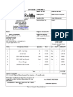 Invoice Title for Printing Supplies