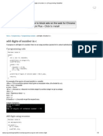 Add Digits of Number in c _ Programming Simplified