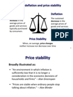 Inflation and Price Stability