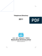 Data BHEL Directory