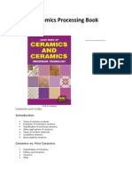 Ceramics Processing Book