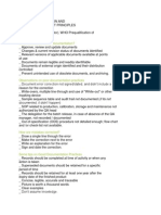 Quality Management and Documentation Principles for Pharmaceuticals