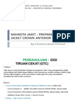 l1 Mahkota Jaket Anterior