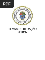 TEMAS DE REDAÇÃO EFOMM