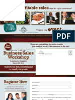 Business Sales Workshop 2014