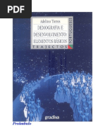 Demografia e Desenvolvimento