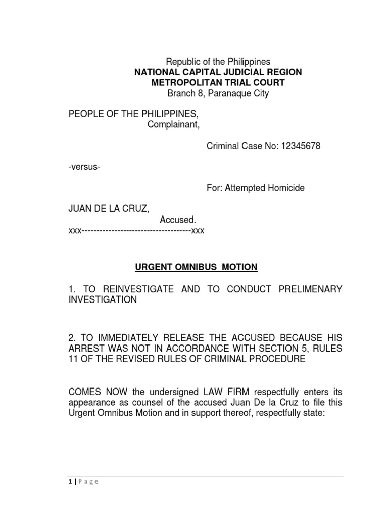 Legal Memorandum Criminal Procedure In South Africa Remand (Detention)