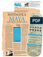 Matemática Maya, conocimiento científico vigente