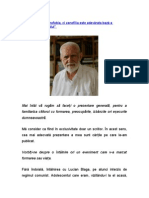 Ion Papuc - Nu Xenofobia, Ci Xenofilia Este Adevărata Bază A Naționalismului"