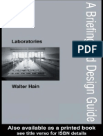 A Briefing and Design Guide, Laboratories - W. Hain