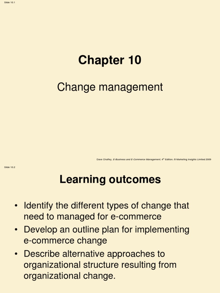 Change Management 2011 | PDF | Change Management | Accountability