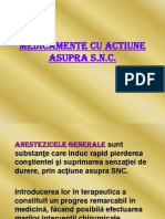 5 Medicamente Cu Actiune Asupra Snc