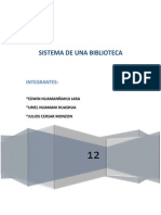 Diagrama de Base de Datos...Proy Biblioteca