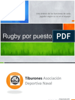 Rugby XV Por Puestos