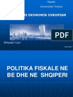 Politika Fiskale Dhe Monetare Ne BE.2011