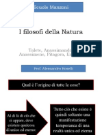 I Filosofi Della Natura