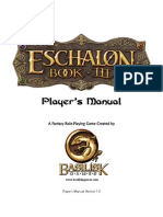 Eschalon Book III Players Manual PDF