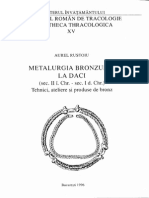 A Rustoiu Metalurgia Bronzului La Daci La Metallurgie Du Bronze Chez Les Daces 1996