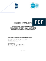 CIFRA - DT 12 - Asignaciones Fliares e Imp Gananc PDF
