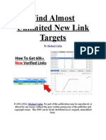Find Almost Unlimited New Link Targets