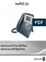 ENT PHONES IPTouch-4028-4029Digital-OXOffice Manual 0907 ES