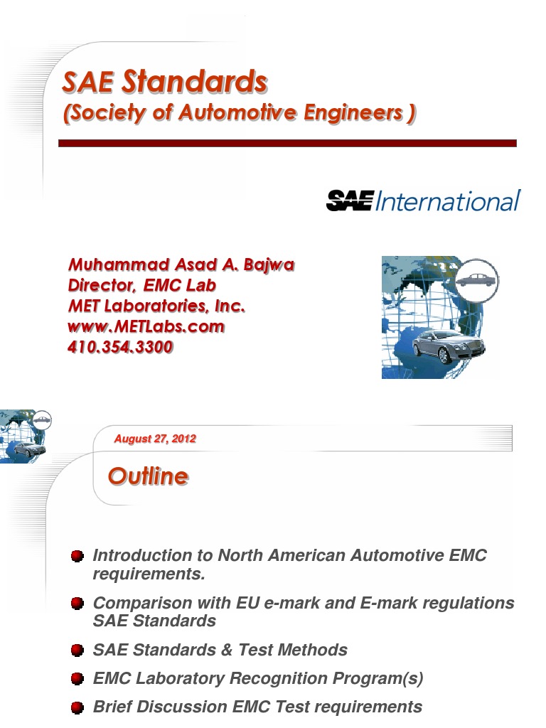 SAE Standards Intro 2012 Rev II Compatibility