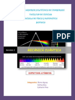 Cuántica - Espectrometro