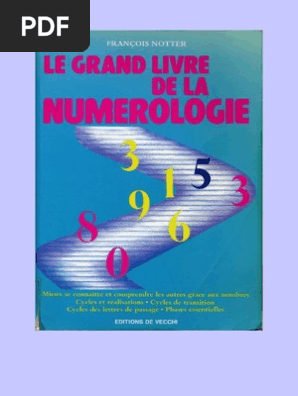 Grand Livre De La Numerologie F Notter Yin Et Yang Conscience