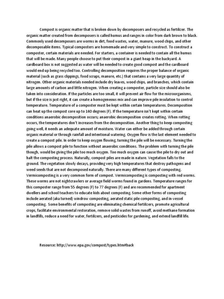 Composting paper with ink image