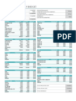 Monthly Budget