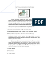 Cekungan Dan Formasi Di Kalimantan Tengah