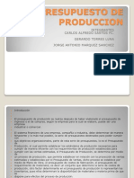 Presupuesto de Produccion