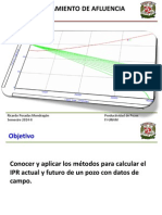 Comportamiento de Afluencia