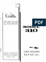 Cessna 310 Owners Manual