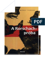 A Rorschach-Proba - Budapest - Medicina, 2002