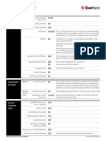 Everbank Yield Pledge Checking Term Summary