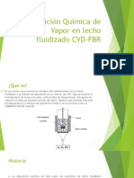 Deposición Química de Vapor en Lecho Fluidizado CVD-FBR