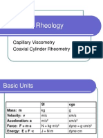 Rheology Lab Experiment