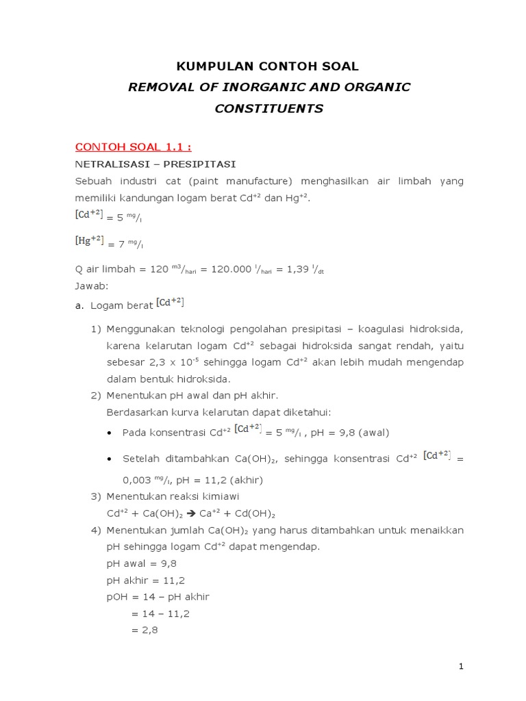 Kumpulan Contoh Soal Ppatl