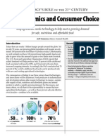 Food Economics and Consumer Choice White Paper