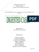 Full Obligations and Contracts Digested Cases