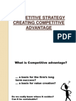 Competetiveadvantage-types of Strategy