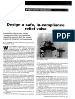 Design a Safe in-Compliance Relief Valve