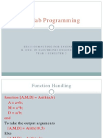 Matlab Programming For Beginners