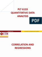 PLT 6133 Quantitative Correlation and Regression