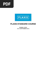 Plaxis Mum Plaxisbai Course 2012